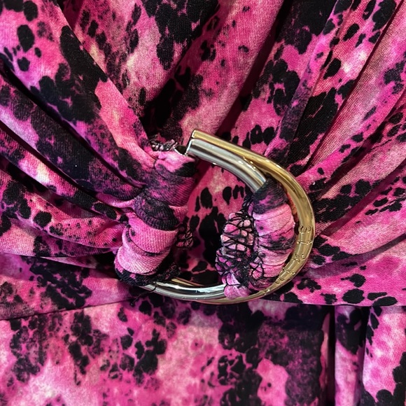 Ladies snakeskin print dress - Picture 3 of 5